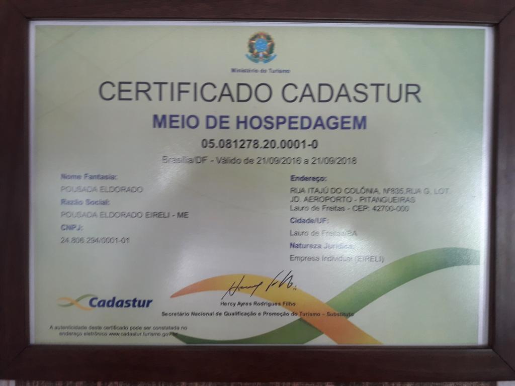 Pousada Eldorado Lauro de Freitas Exterior foto